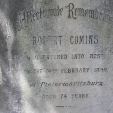 COMINS Robert -1899