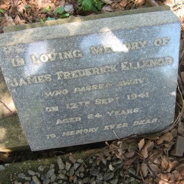 ELLENOR James Frederick -1941