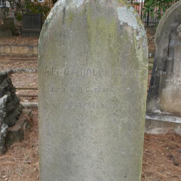 EICKE Arno Adolph 1851-1921