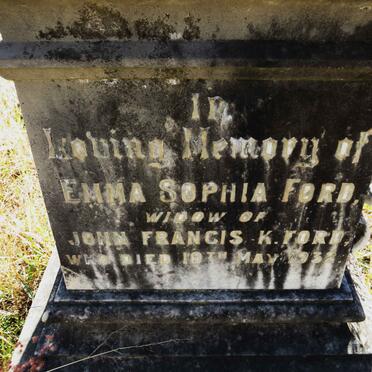 FORD Emma Sophia -1932