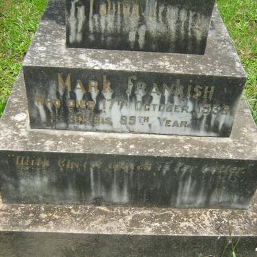 FRANKISH Mark -1932 &amp; Mary Jane -1934