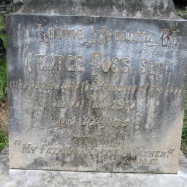 FOSS George -1910