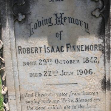 FINNEMORE Robert Isaac 1842-1906