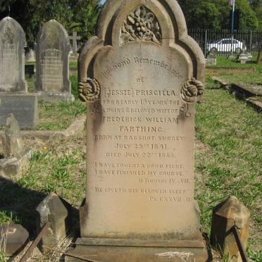 FARTHING Priscilla 1841-1883