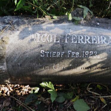 FERREIRA Nicolaas Petrus Hendrik -1923