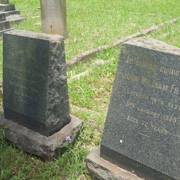 FRYER John William -1929 &amp; Elizabeth Ann -1946