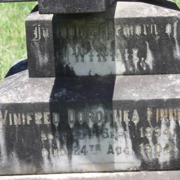 FINNEMORE Winifred Dorothea 1894-1904