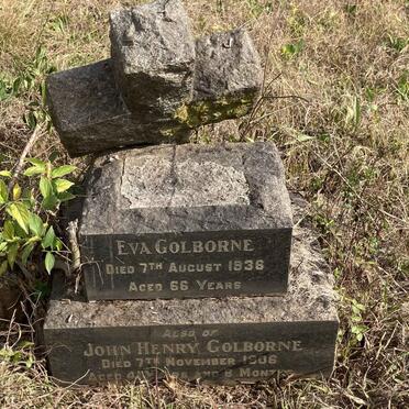 GOLBORNE John Henry -1906 & Eva -1936