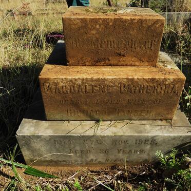 HANSEN Magdalene Catherina -1925