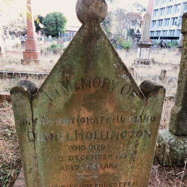 HOLLINGTON Daniel -1878