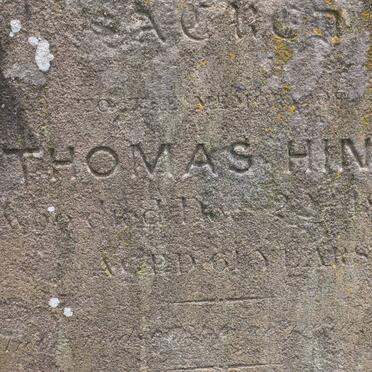 HINDE Thomas -1865