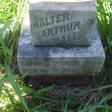 HALL Walter Arthur 1900-19?2