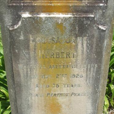 HERBERT Louisa Jane -1928