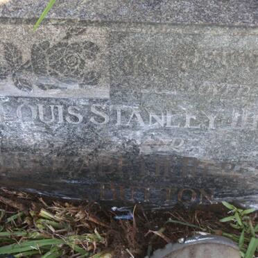 HENRY Louis Stanley &amp; Elizabeth Rebecca BUTTON