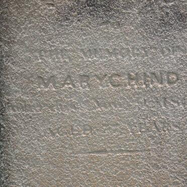 HIND Mary C. -1864