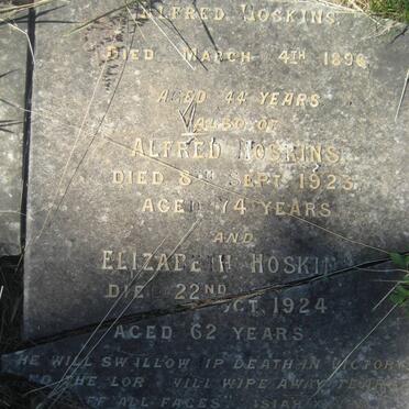HOSKINS Alfred -1896 :: HOSKINS Alfred -1923 :: HOSKINS Elizabeth -1924