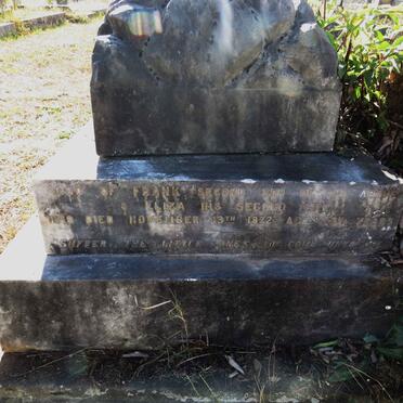 HOLLIDAY Frank -1872