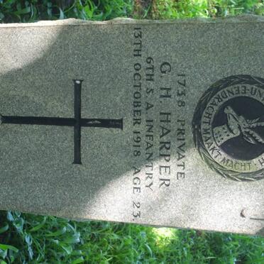 HARPER G.H. -1918
