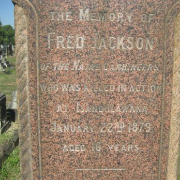 JACKSON Fred -1879 :: JACKSON Robert Warrington -1915 &amp; Sarah Ann -1912