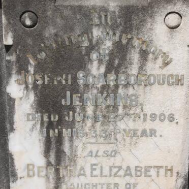 JENKINS Joseph Scarborough -1906