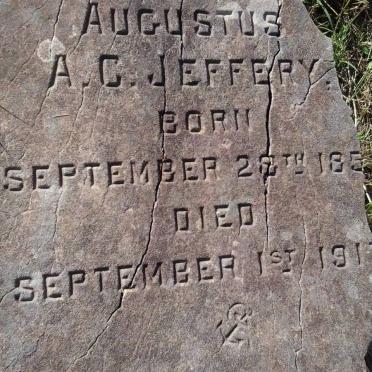 JEFFERY Augustus A.C. 185?-191?