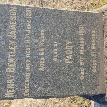 JAMESON Henry Bentley -1931 &amp; Kathleen -1943 :: JAMESON Paddy -1901