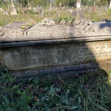 KELLY Leonard, SWETE 1853-1890 :: KELLY Margaret Dixon, SWETE 1886-1887