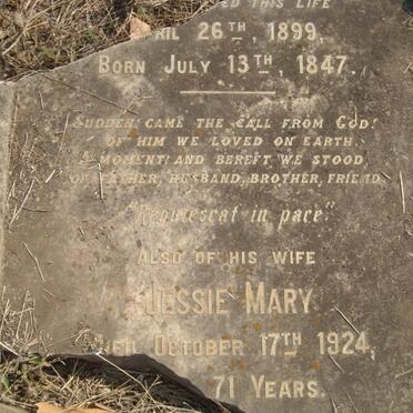 LEVY Charles Goodman 1847-1899 & Jessie Mary -1924