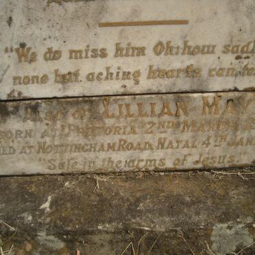 LONG Alan -1899 :: LONG Lilian May 1903-1904