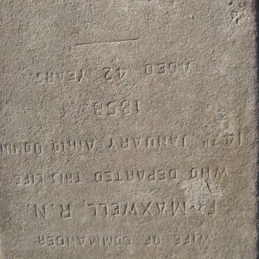 MAXWELL Eliza -1858