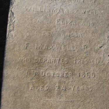 MAXWELL William -1860