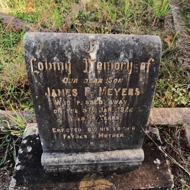 MEYERS James P. -1922