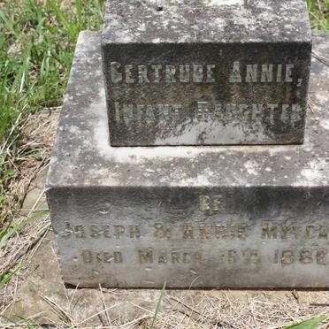 METCALF Gertrude Annie -1886