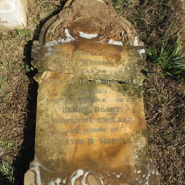 MORELAND Mary Alice 1846-1937