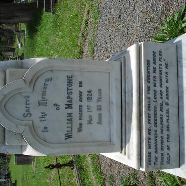 MAPSTONE William -1924