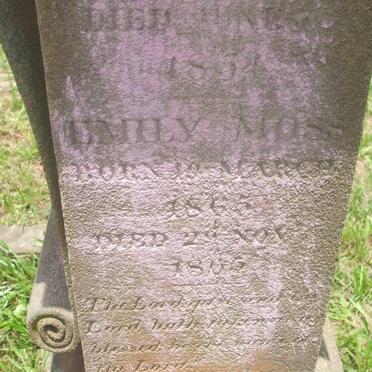 MOSS Emily 1865-1865