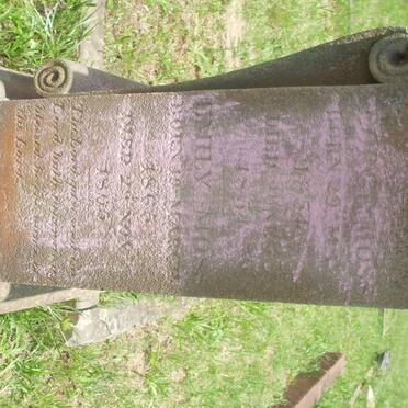 MOSS George 1854-1854 :: MOSS Emily 1865-1865