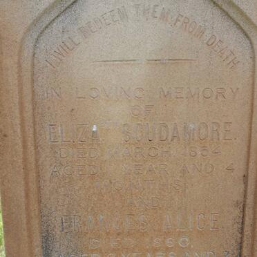 SLATTER Soudamore Eliza -1854