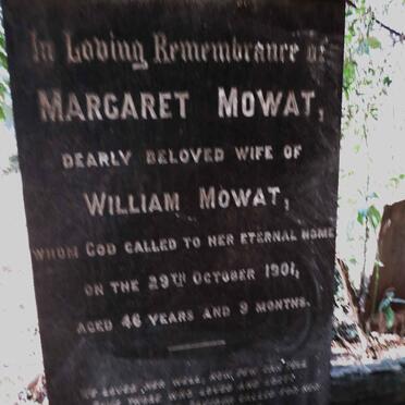 MOWAT Margaret -1901