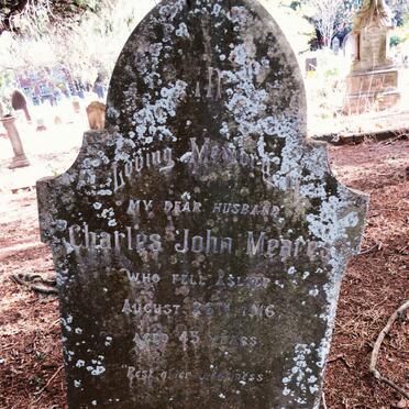 MEARES Charles John -1916