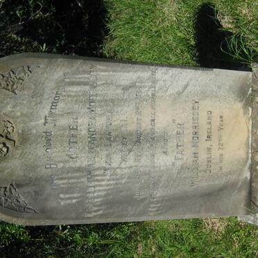 MORRISSEY William &amp; Elizabeth Alexandra LAWFORD 1851-1920