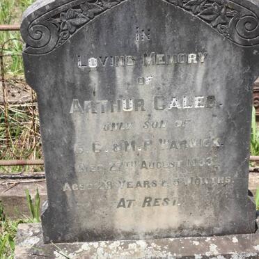 WARWICK Arthur Caleb -1933