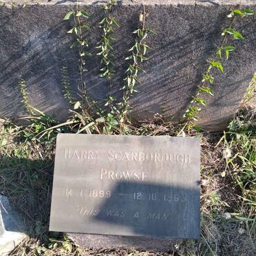 PROWSE Harry Scarborough 1899-1963