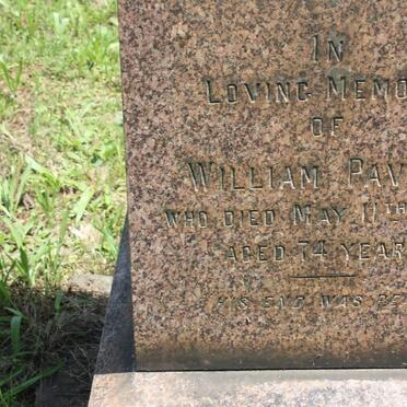 PAVERD William -1892