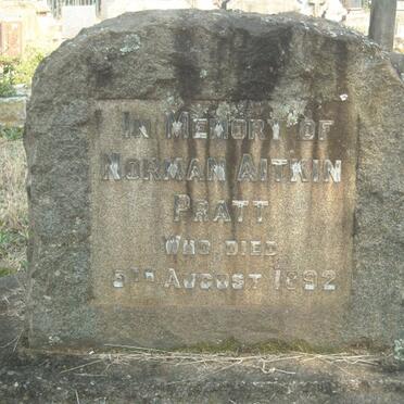 PRATT Norman Aitkin -1892