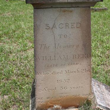 REED William -1852