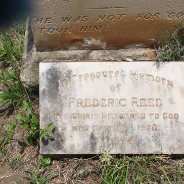 REED Frederic -1930