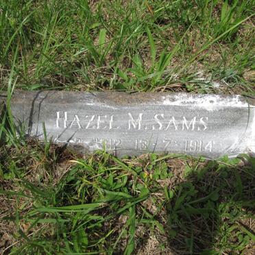 SAMS Hazel M. 1912-1914