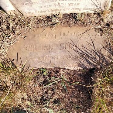 SPENCER William Spencer -1878