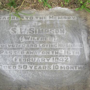 SIMPSON S.W. -1942